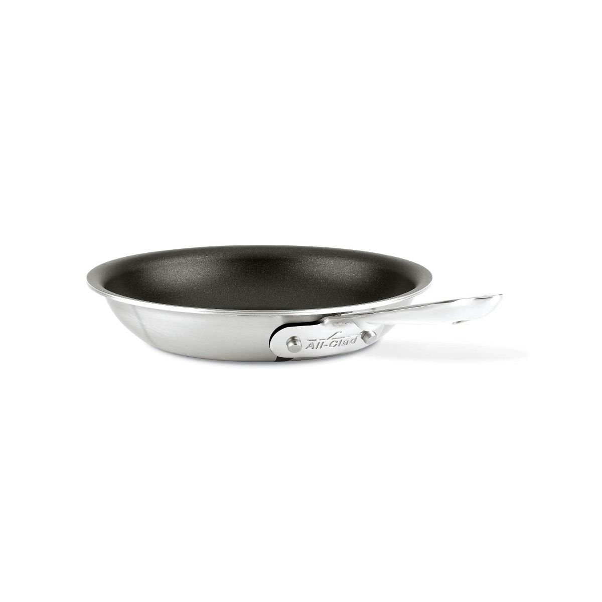 All-Clad D5 Brushed Stainless Steel Nonstick Fry Pan | 8" All-Clad D5 Brushed Stainless Steel Nonstick Fry Pan | 8" -STAUB Shop fry8