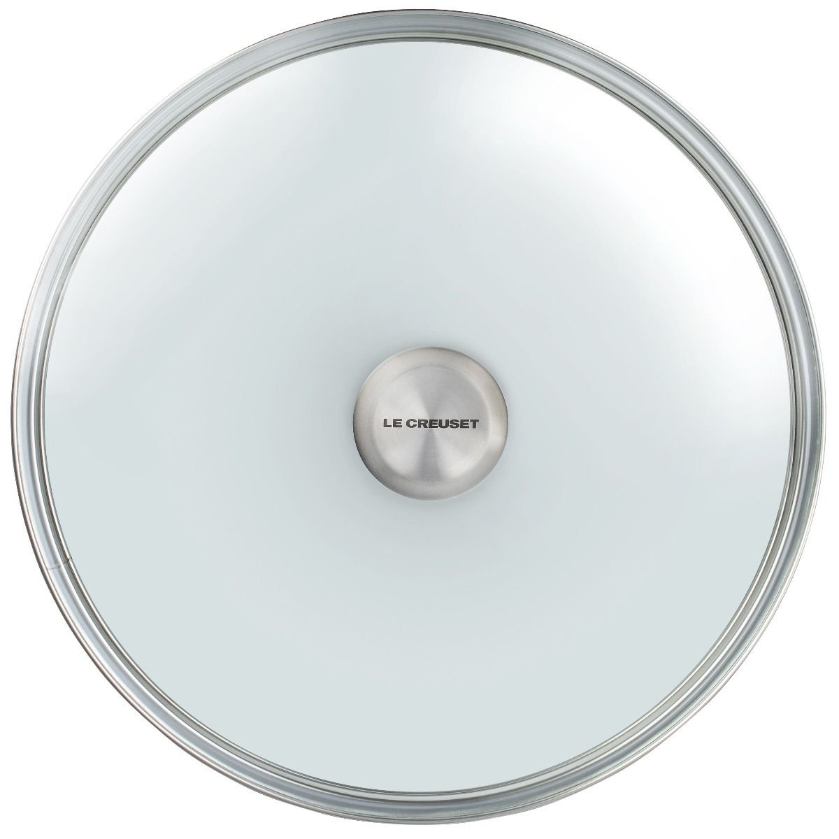 Le Creuset 12" Glass Lid With Stainless Steel Knob -STAUB Shop gl5000 30 le creuset 12 glass lid with stainless steel knob fits tns ss 1