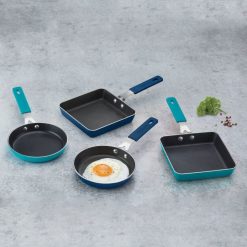 Cuisinart Mini 5.5" Nonstick Round Fry Pan | Turquoise -STAUB Shop guest 45997ae1 5c9a 4168 a8cb 7ce6716078f9