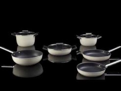 SMEG 4 Qt. Nonstick Deep Pan With Lid | Cream -STAUB Shop hqdefault 30 49