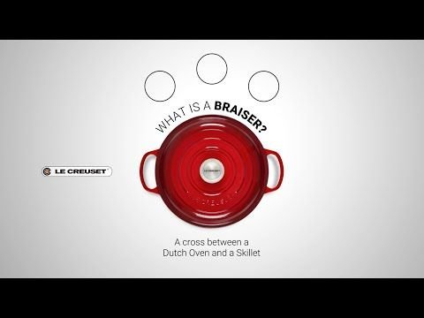Le Creuset Olive Branch Collection 3.5 Qt. Signature Braiser | Marseille Le Creuset Olive Branch Collection 3.5 Qt. Signature Braiser | Marseille -STAUB Shop hqdefault 56 15