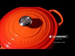 Le Creuset 4.5 Qt. Round Signature Dutch Oven With Stainless Steel Knob | Sea Salt 23 Le Creuset 4.5 Qt. Round Signature Dutch Oven With Stainless Steel Knob | Sea Salt -STAUB Shop hqdefault 56 30