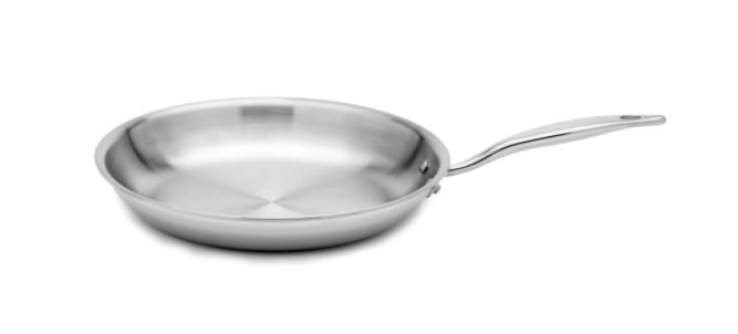 Heritage Steel Cookware Stainless Steel Fry Pan | 12" Heritage Steel Cookware Stainless Steel Fry Pan | 12" -STAUB Shop hsc 14914 hammer stahl 12 in fry pan