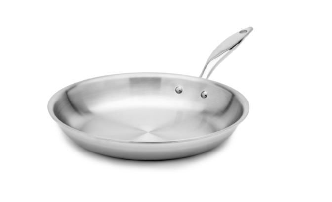 Heritage Steel Cookware Stainless Steel Fry Pan | 12" Heritage Steel Cookware Stainless Steel Fry Pan | 12" -STAUB Shop hsc 14914 hammer stahl 12in fry pan