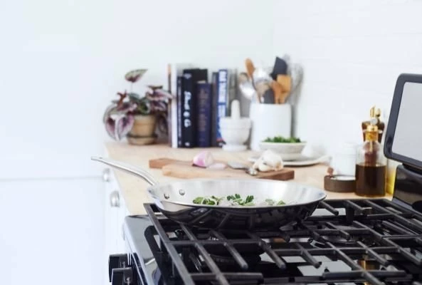 Heritage Steel Cookware Stainless Steel Fry Pan | 12" - Image 3