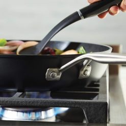 KitchenAid Non-Electrics KitchenAid 12.25" Hard Anodized Induction Fry Pan/Skillet With Lid | Nonstick -STAUB Shop kaha12 12 1