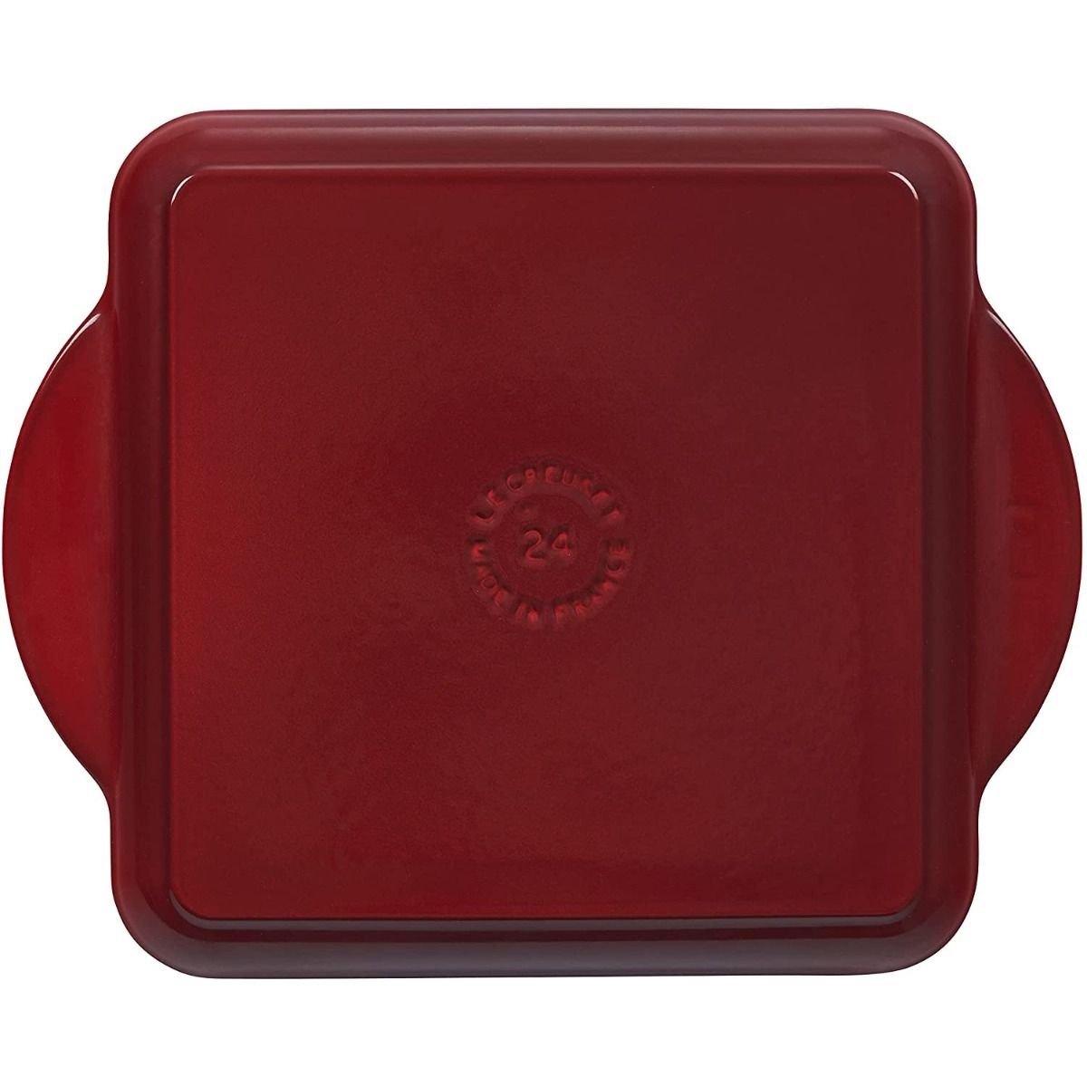 Le Creuset 9.5" Square Signature Enameled Cast Iron Griddle Pan | Cerise/Cherry Red Le Creuset 9.5" Square Signature Enameled Cast Iron Griddle Pan | Cerise/Cherry Red -STAUB Shop l2192 2467 b