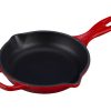 Le Creuset 6" Signature Enameled Cast Iron Skillet | Cerise/Cherry Red 2 Le Creuset 6" Signature Enameled Cast Iron Skillet | Cerise/Cherry Red -STAUB Shop le creuset 6 inch signature frying pan cherry red ls2024 1667