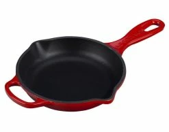 Le Creuset 6" Signature Enameled Cast Iron Skillet | Cerise/Cherry Red