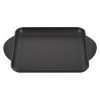 Le Creuset 9.5" Square Signature Enameled Cast Iron Griddle Pan | Licorice -STAUB Shop licgriddle1