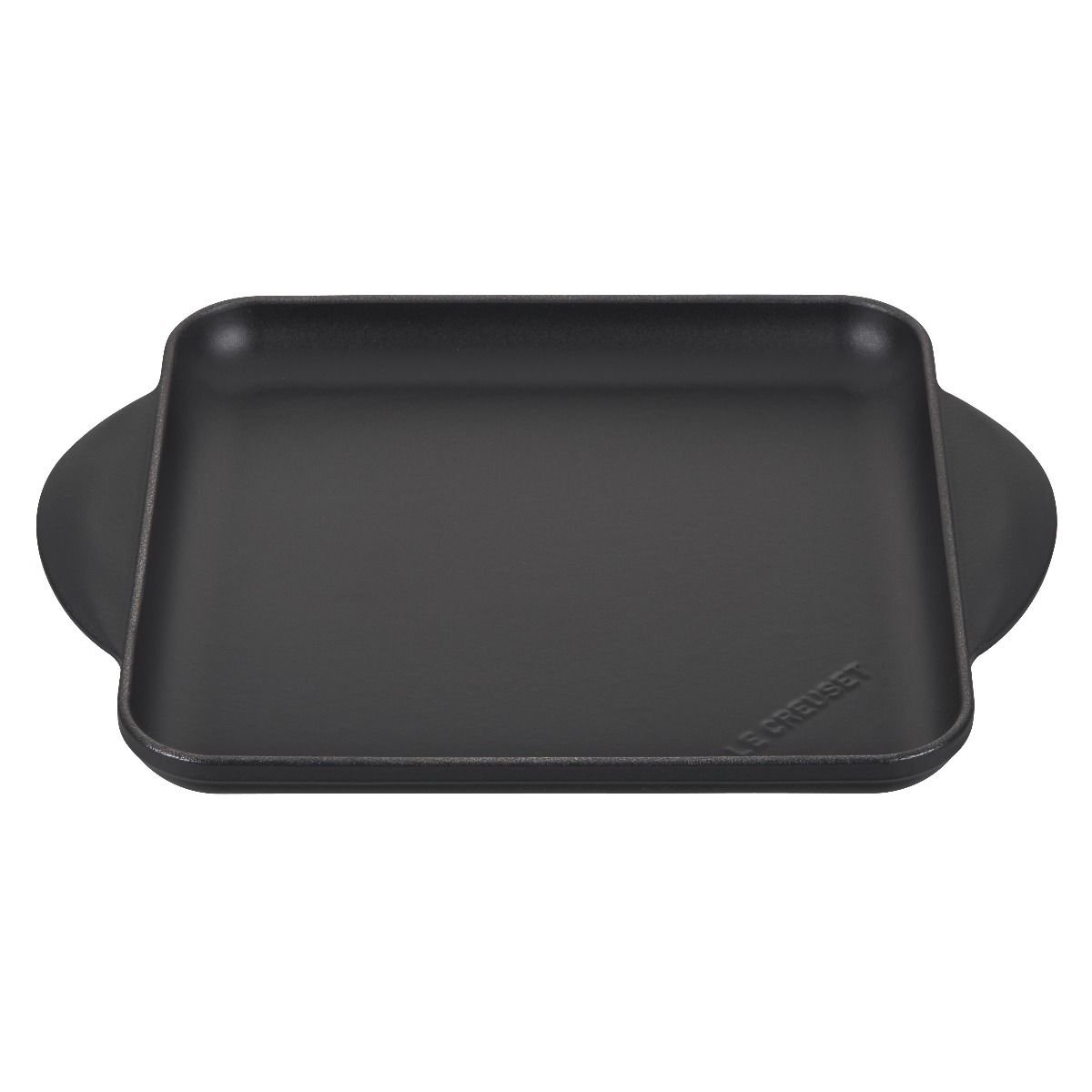 Le Creuset 9.5" Square Signature Enameled Cast Iron Griddle Pan | Licorice Le Creuset 9.5" Square Signature Enameled Cast Iron Griddle Pan | Licorice -STAUB Shop licgriddle1