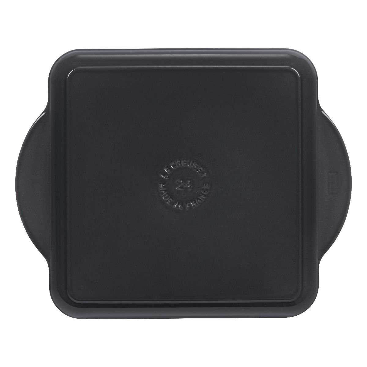 Le Creuset 9.5" Square Signature Enameled Cast Iron Grill Pan | Licorice Le Creuset 9.5" Square Signature Enameled Cast Iron Grill Pan | Licorice -STAUB Shop licgriddle4