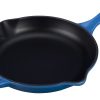 Le Creuset 9" Signature Enameled Cast Iron Skillet | Marseille Blue 1 Le Creuset 9" Signature Enameled Cast Iron Skillet | Marseille Blue -STAUB Shop ls2024 2359 lecreuset signature iron handle 9 skillet marseille blue
