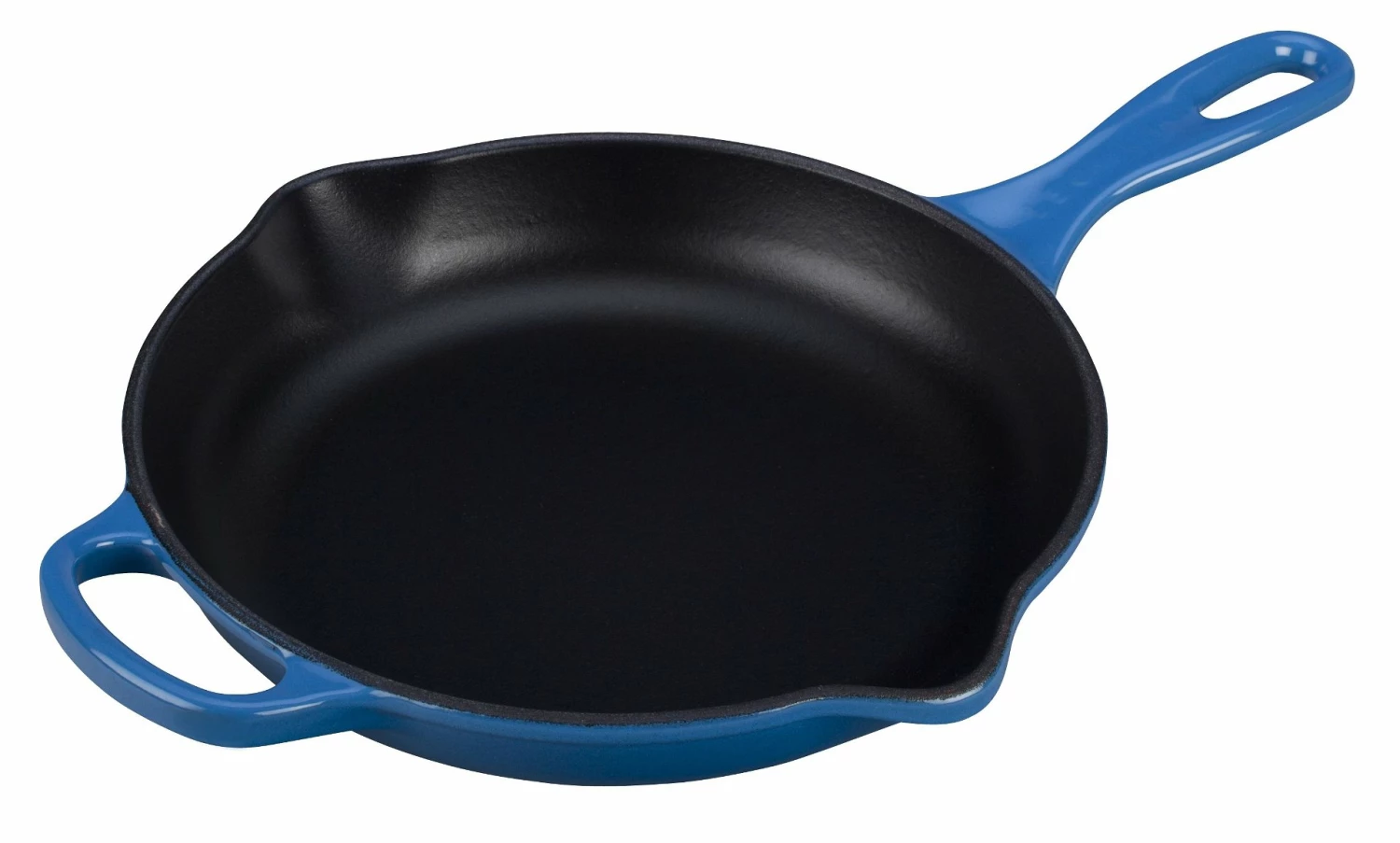 Le Creuset 9" Signature Enameled Cast Iron Skillet | Marseille Blue