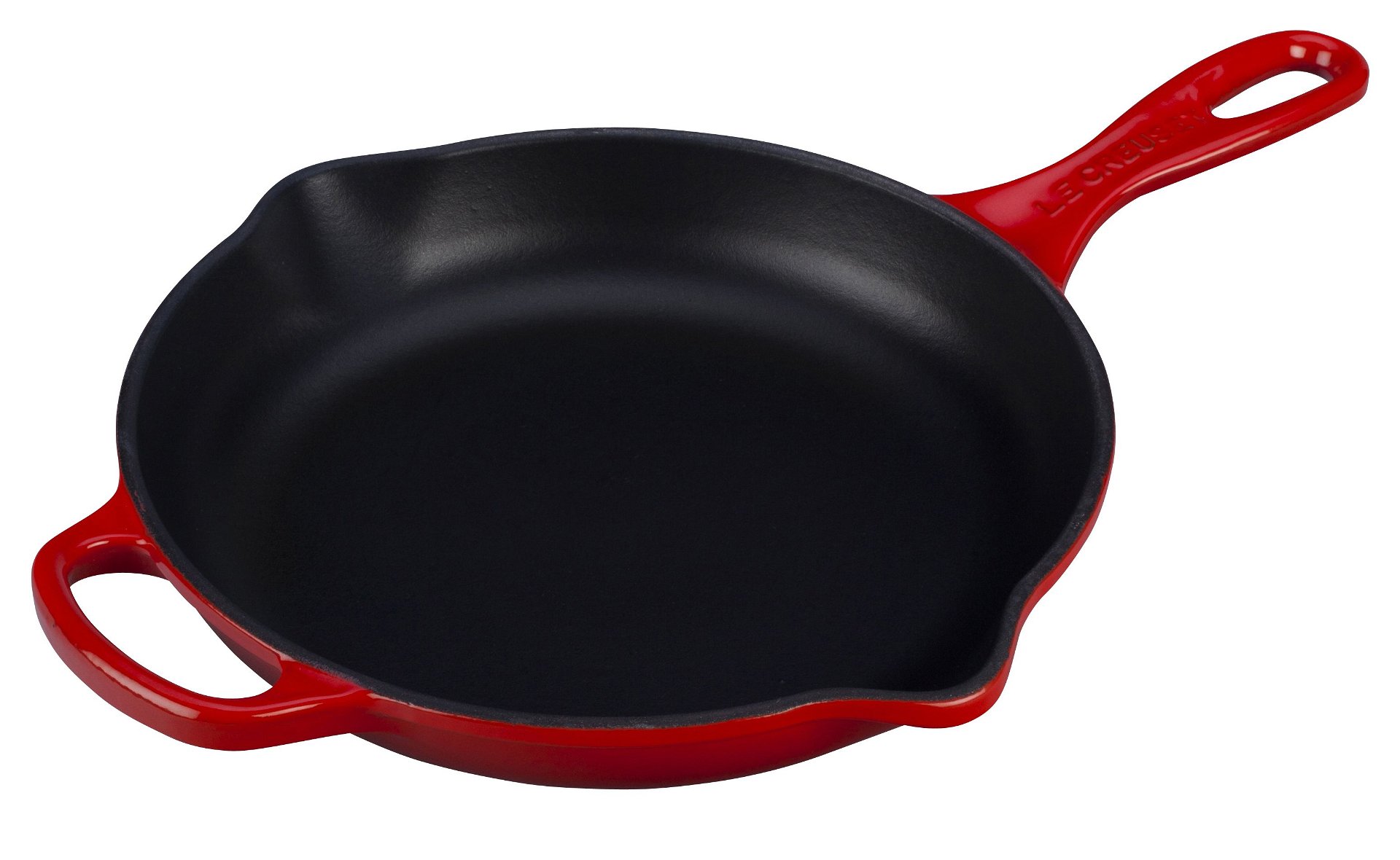 Le Creuset 9" Signature Enameled Cast Iron Skillet | Cerise/Cherry Red Le Creuset 9" Signature Enameled Cast Iron Skillet | Cerise/Cherry Red -STAUB Shop ls2024 2367 lecreuset signature iron handle 9 skillet cerise red