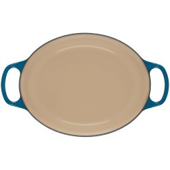 Le Creuset 6.75 Qt. Oval Signature Dutch Oven With Stainless Steel Knob | Deep Teal 9 Le Creuset 6.75 Qt. Oval Signature Dutch Oven With Stainless Steel Knob | Deep Teal -STAUB Shop ls2502 317dss 4