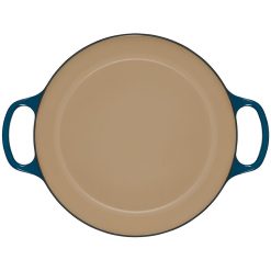 Le Creuset 3.5 Qt. Signature Braiser With Stainless Steel Knob | Deep Teal 9 Le Creuset 3.5 Qt. Signature Braiser With Stainless Steel Knob | Deep Teal -STAUB Shop ls2532 307dss 4