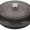 Le Creuset 5 Qt. Signature Enameled Cast Iron Braiser With Stainless Steel Knob | Oyster Grey