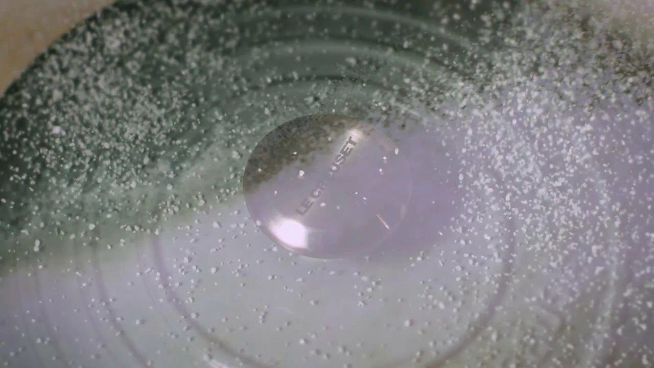 Le Creuset 1.75 Qt. Signature Enameled Cast Iron Saucepan With Stainless Steel Knob | Sea Salt - Image 6