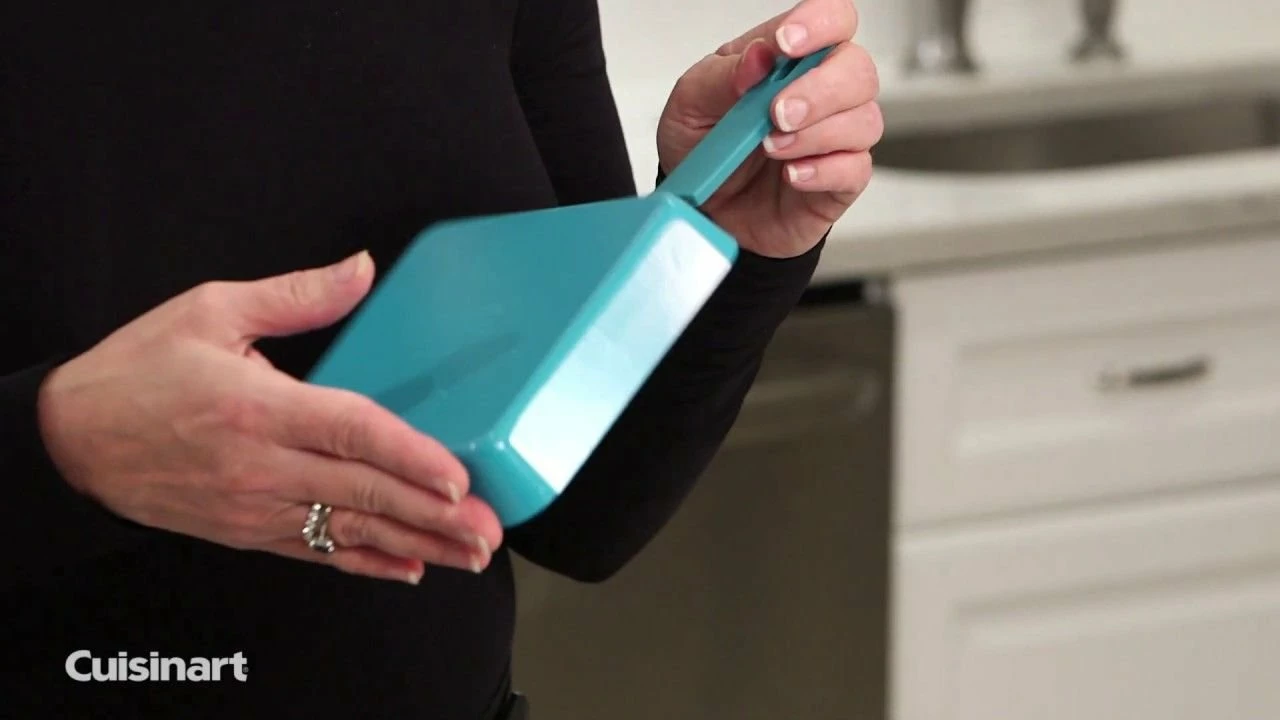 Cuisinart Mini 5.5" Nonstick Square Fry Pan | Turquoise - Image 5