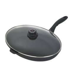 Swiss Diamond | XD Oval Fry Pan With Lid - 15" X 10.25"