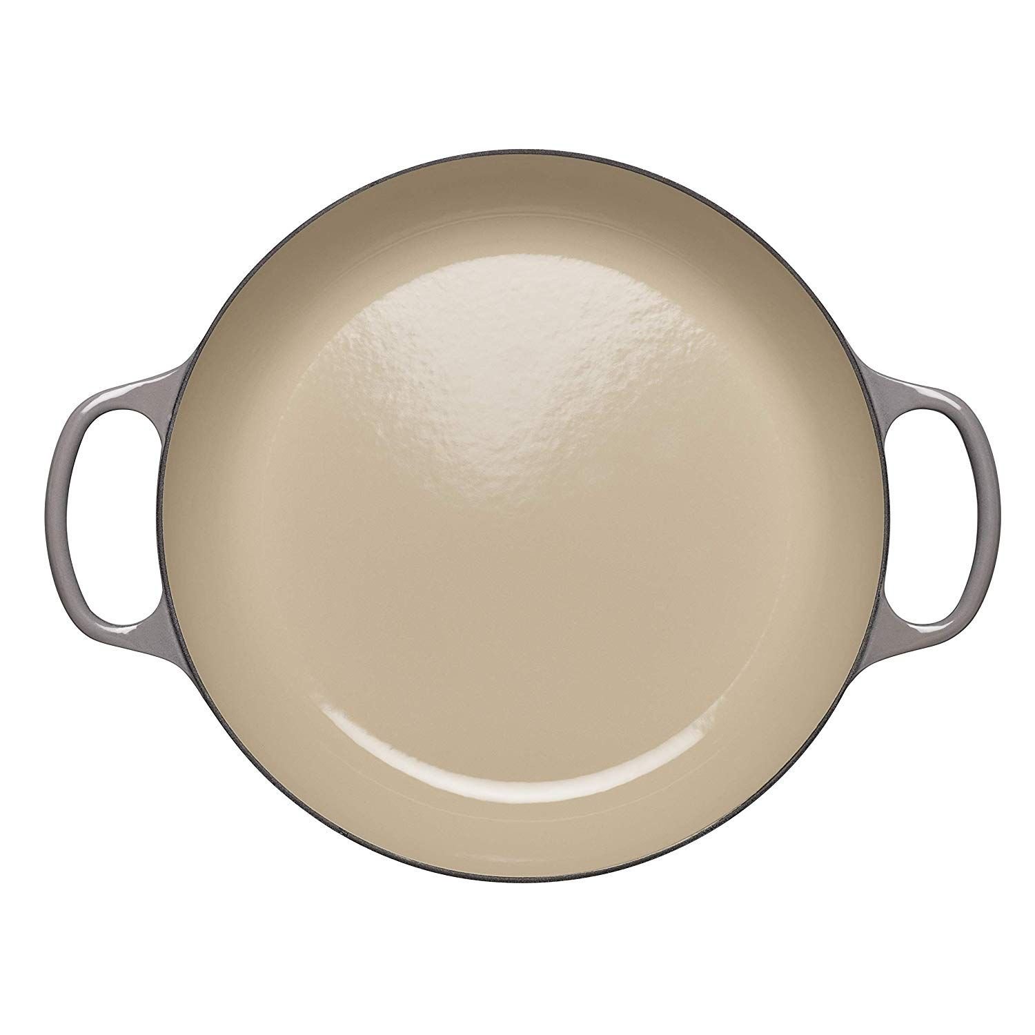 Le Creuset 2.25 Qt. Signature Enameled Cast Iron Braiser with Stainless Steel Knob | Oyster Grey Le Creuset 2.25 Qt. Signature Enameled Cast Iron Braiser With Stainless Steel Knob | Oyster Grey -STAUB Shop oyster main 3