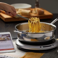 Hestan Cue 5.5 Qt. Smart Chef's Pot | Stainless Steel -STAUB Shop pot2 1