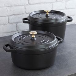 Staub 5 Qt Tall Cocotte | Black -STAUB Shop qkd9aoe8