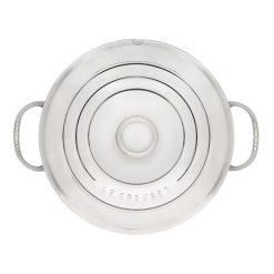 Le Creuset 4.5 Qt. Tri-Ply Stainless Steel Rondeau With Lid -STAUB Shop rondeau3