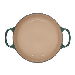 Le Creuset 4.5 Qt. Round Signature Dutch Oven With Stainless Steel Knob | Artichaut 5 Le Creuset 4.5 Qt. Round Signature Dutch Oven With Stainless Steel Knob | Artichaut -STAUB Shop rs10243 artichaut inside