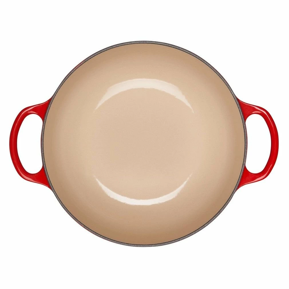 Le Creuset 2.5Qt Signature Cocotte Eiffel Tower Collection | Cerise - Image 5