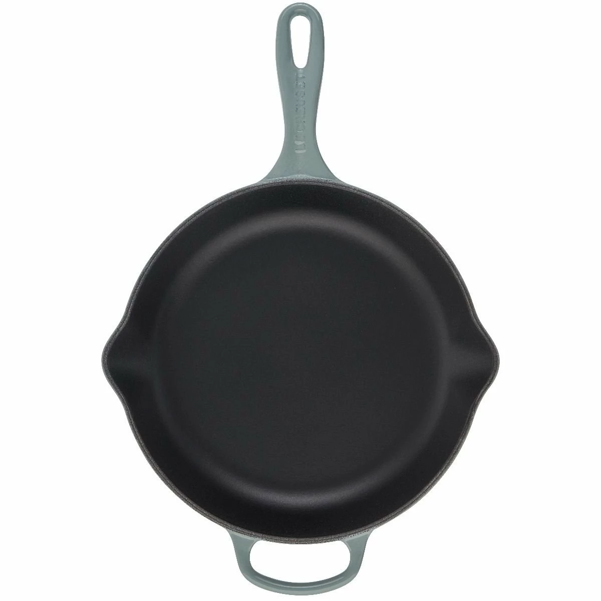 Le Creuset 10.25" Signature Skillet | Sea Salt - Image 3