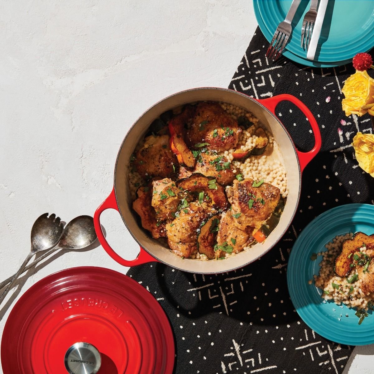 Le Creuset 5.5 Qt. Round Signature Cast Iron Dutch Oven with Stainless Steel Knob | Cerise/Cherry Red Le Creuset 5.5 Qt. Round Signature Cast Iron Dutch Oven With Stainless Steel Knob | Cerise/Cherry Red -STAUB Shop rs11037 lca q1 onepotmeal ret