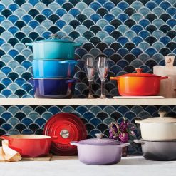 Le Creuset 5.5 Qt. Round Signature Cast Iron Dutch Oven With Stainless Steel Knob | Caribbean Blue 6 Le Creuset 5.5 Qt. Round Signature Cast Iron Dutch Oven With Stainless Steel Knob | Caribbean Blue -STAUB Shop rs11049 lca q1 rainbowrdo ret 2