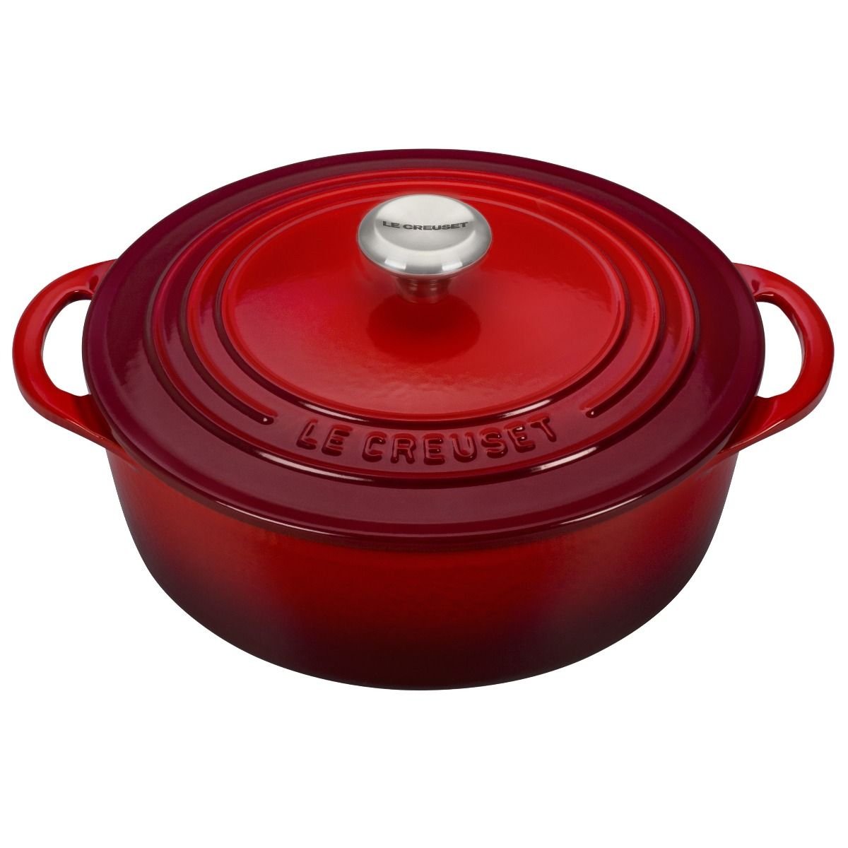 Le Creuset 2.75 Qt. Shallow Round Dutch Oven | Cerise Le Creuset 2.75 Qt. Shallow Round Dutch Oven | Cerise -STAUB Shop rs11060 l2545 2267ss