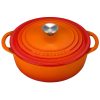 Le Creuset 2.75 Qt. Shallow Round Dutch Oven | Flame -STAUB Shop rs11062 l25453a 222s