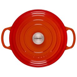 Le Creuset 3.5 Qt. Round Signature Dutch Oven With Stainless Steel Knob | Flame Orange 11 Le Creuset 3.5 Qt. Round Signature Dutch Oven With Stainless Steel Knob | Flame Orange -STAUB Shop rs11161 ls2501 222ss 3