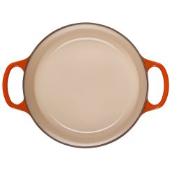 Le Creuset 3.5 Qt. Round Signature Dutch Oven With Stainless Steel Knob | Flame Orange 12 Le Creuset 3.5 Qt. Round Signature Dutch Oven With Stainless Steel Knob | Flame Orange -STAUB Shop rs11162 ls2501 222ss inside