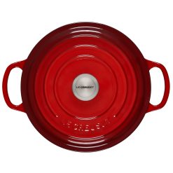 Le Creuset 3.5 Qt. Round Signature Dutch Oven With Stainless Steel Knob | Cerise/Cherry Red 12 Le Creuset 3.5 Qt. Round Signature Dutch Oven With Stainless Steel Knob | Cerise/Cherry Red -STAUB Shop rs11197 ls2501 2267ss 3