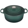 Le Creuset 9 Qt. Round Signature Dutch Oven With Stainless Steel Knob | Artichaut -STAUB Shop rs11300 ls2501 30795ss 1
