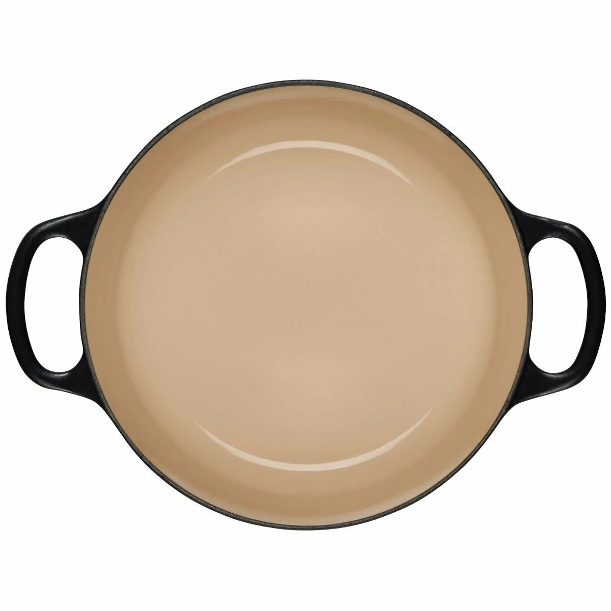 Le Creuset 3.5 Qt. Round Signature Dutch Oven With Stainless Steel Knob | Licorice - Image 4