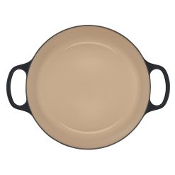 Le Creuset 3.5 Qt. Signature Enameled Cast Iron Braiser With Stainless Steel Knob | Licorice 9 Le Creuset 3.5 Qt. Signature Enameled Cast Iron Braiser With Stainless Steel Knob | Licorice -STAUB Shop rs11711 ls2532 3020ss 4 lpr