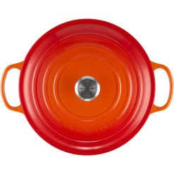 Le Creuset 7.25 Qt. Round Signature Dutch Oven With Stainless Steel Knob | Flame Orange 11 Le Creuset 7.25 Qt. Round Signature Dutch Oven With Stainless Steel Knob | Flame Orange -STAUB Shop rs11936 lc 20200311 fr ps os 21177300902430 004s