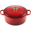 Le Creuset 9 Qt. Round Signature Dutch Oven With Stainless Steel Knob | Cerise/Cherry Red 2 Le Creuset 9 Qt. Round Signature Dutch Oven With Stainless Steel Knob | Cerise/Cherry Red -STAUB Shop rs11938 lc 20200311 fr ps os 21177300602430 001s 1