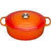Le Creuset 6.75 Qt. Oval Signature Dutch Oven With Stainless Steel Knob | Flame Orange -STAUB Shop rs11951 lc 20190108 de ps 50098