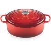 Le Creuset 6.75 Qt. Oval Signature Dutch Oven With Stainless Steel Knob | Cerise/Cherry Red -STAUB Shop rs11953 lc 20191105 fr ps 00003