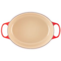 Le Creuset 6.75 Qt. Oval Signature Dutch Oven With Stainless Steel Knob | Cerise/Cherry Red -STAUB Shop rs11955 lc 20191105 fr ps 00005a