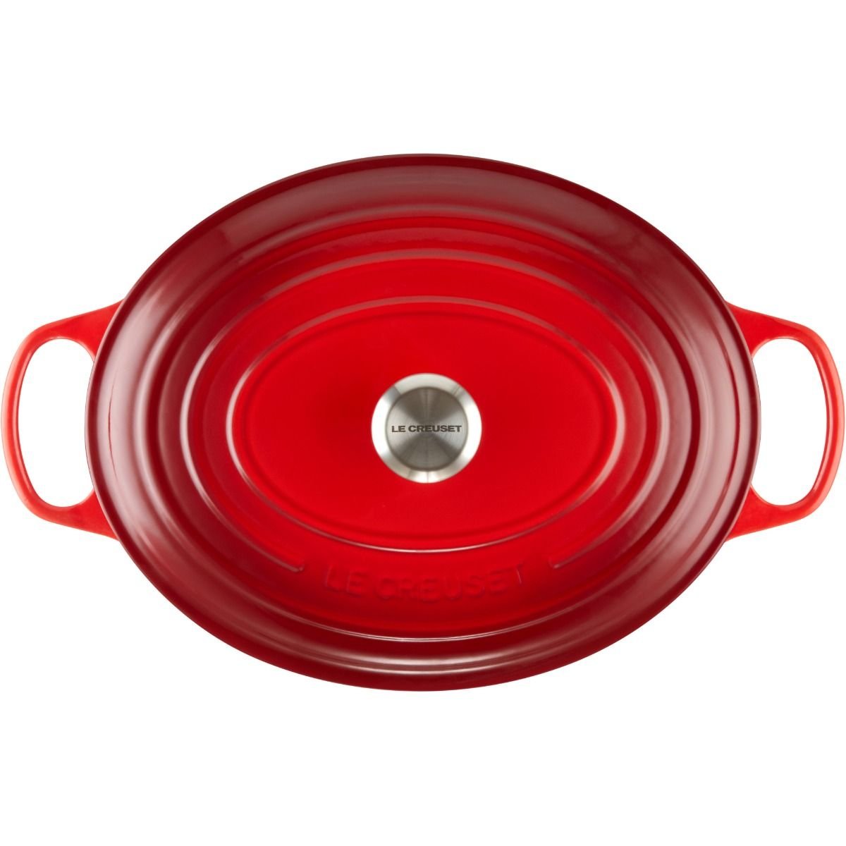 Le Creuset 9.5 Qt. Oval Signature Dutch Oven with Stainless Steel Knob | Cerise/Cherry Red Le Creuset 9.5 Qt. Oval Signature Dutch Oven With Stainless Steel Knob | Cerise/Cherry Red -STAUB Shop rs11962 lc 20191107 fr ps 00004 s
