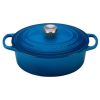Le Creuset 2.75 Qt. Oval Signature Dutch Oven With Stainless Steel Knob | Marseille Blue 2 Le Creuset 2.75 Qt. Oval Signature Dutch Oven With Stainless Steel Knob | Marseille Blue -STAUB Shop rs12265 ls2502 2359ss 1