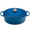Le Creuset 5 Qt. Oval Signature Dutch Oven With Stainless Steel Knob | Marseille Blue 2 Le Creuset 5 Qt. Oval Signature Dutch Oven With Stainless Steel Knob | Marseille Blue -STAUB Shop rs12268 ls2502 2959ss.jpg ls2502 2959ss resized 1